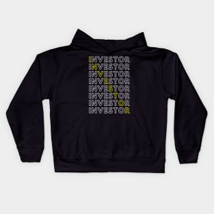 Investor art work Kids Hoodie